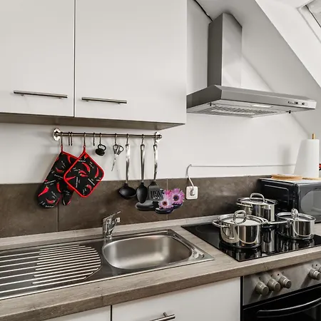 Mola Apartments-moderne Mit Klimaanlage Im Zentrum-3 Pers-mit Balkon-grill-gratis Parkplatz-wlan * Herdecke
