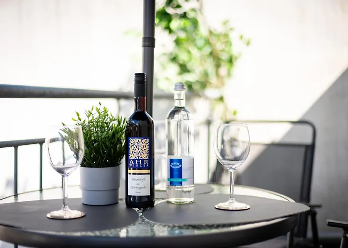 Lejlighed Mola Apartments-moderne Im Herdecker Zentrum Fuer 3 Personen-mit Balkon-grill-gratis Parkplatz-wlan Herdecke