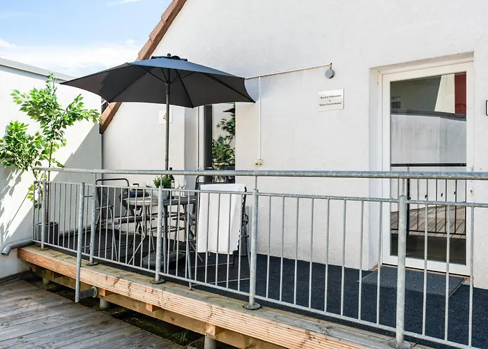 Mola Apartments-moderne Im Herdecker Zentrum Fuer 3 Personen-mit Balkon-grill-gratis Parkplatz-wlan