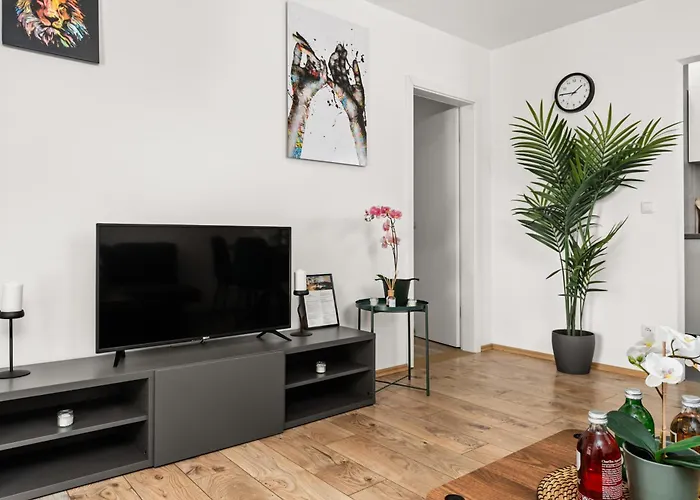 Apartamento Mola Apartments-moderne Im Herdecker Zentrum Für 3 Personen-mit Balkon-grill-gratis Parkplatz-wlan *