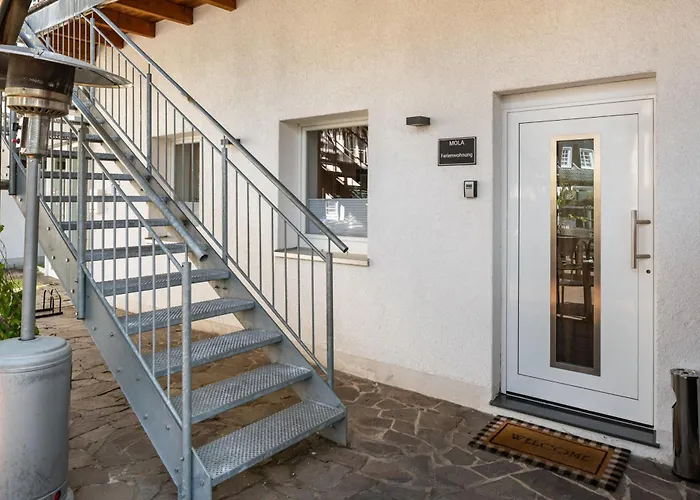 Mola Apartments-moderne Im Herdecker Zentrum Fuer 3 Personen-mit Balkon-grill-gratis Parkplatz-wlan Lejlighed Herdecke