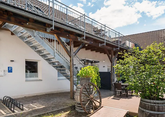 Mola Apartments-moderne Im Herdecker Zentrum Für 3 Personen-mit Balkon-grill-gratis Parkplatz-wlan * Herdecke