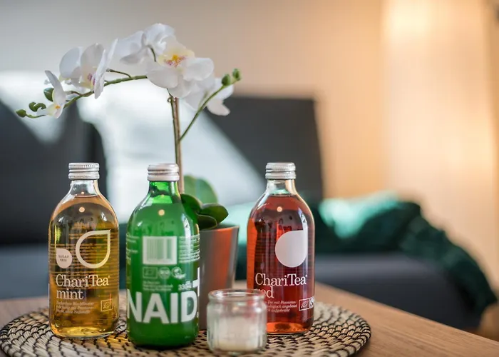 Lejlighed Mola Apartments-moderne Im Herdecker Zentrum Fuer 3 Personen-mit Balkon-grill-gratis Parkplatz-wlan